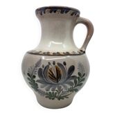 Vase, Jug Jean de Lespinasse (JdL) Hand Decorated France Vintage