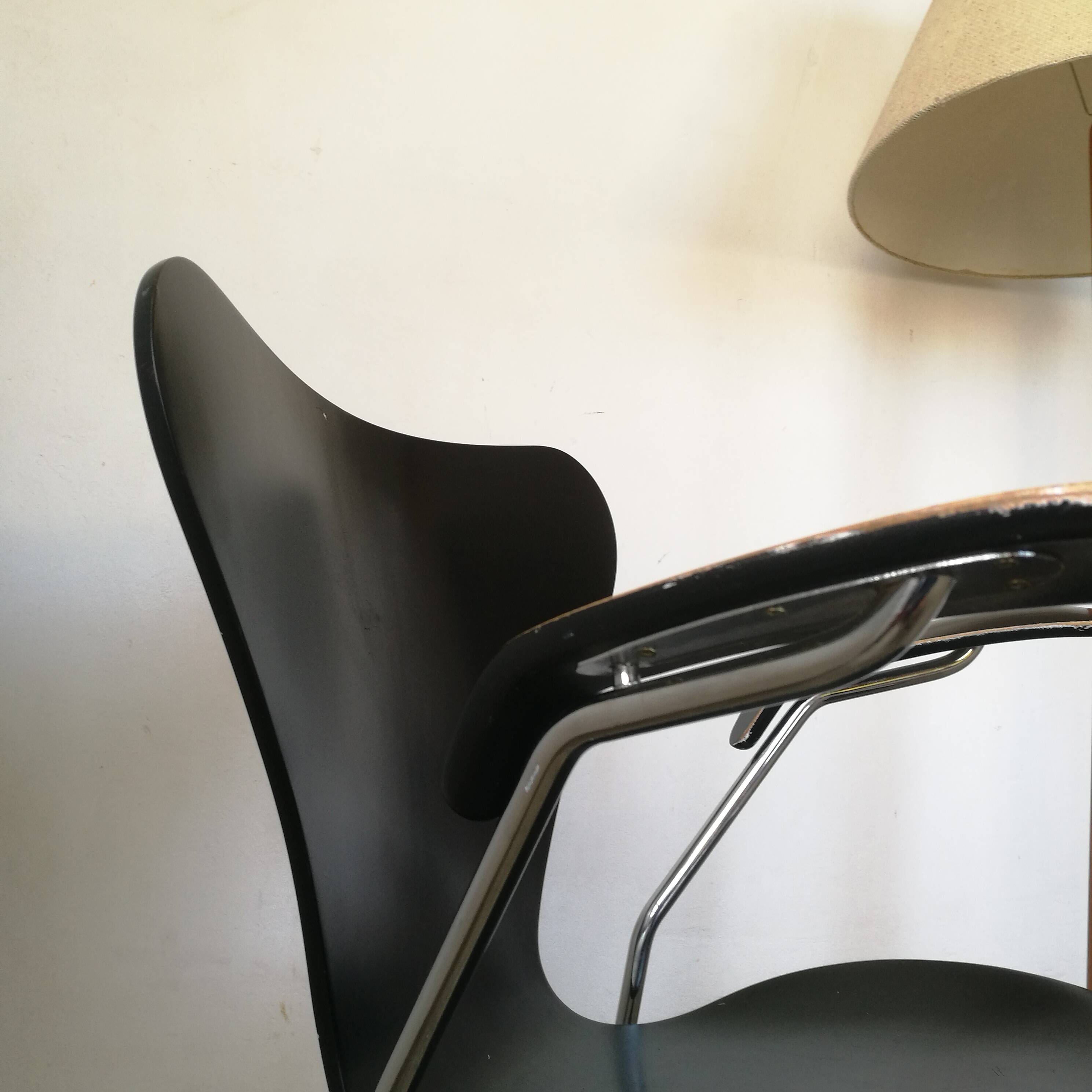 Fauteuil butterfly par Arne Jacobsen pour Fritz Hansen , serie7