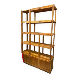 Vintage-style shelf Maison Regain in pine