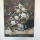 Painting flower bouquet still life