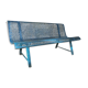 Public garden metal bench in 1950s