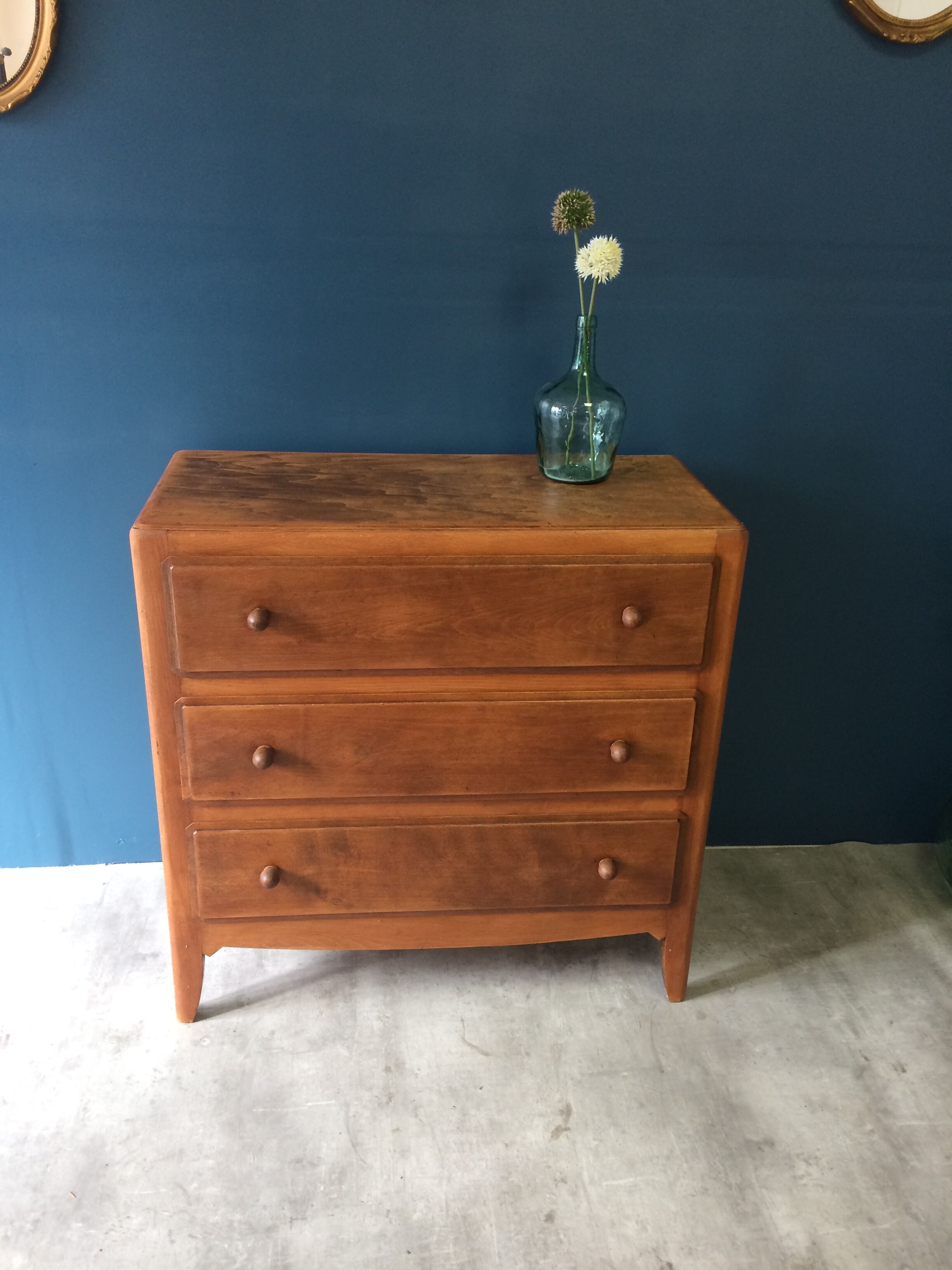 Chest of drawers 3 vintage drawers