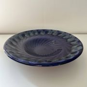 Coupe ondulée bleu encre