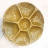 Set of 8 Gien oyster plates