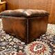 Chesterfield ottoman slipperbox