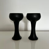 Pair of Scandinavian candlesticks