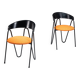Pair of Memphis style chairs