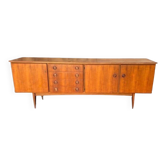 Scandinavian sideboard in solid teak