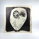Lithograph "The Owl" black and white - Modern art