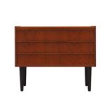 Commode en teck, design danois, années 1970, fabrication: Danemark