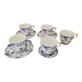 Many cups and saucers Royal Copenhagen