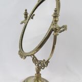 Table psyche, bronze tilting mirror