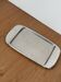 Vintage Italian stainless steel rectangular platter signed effepi.