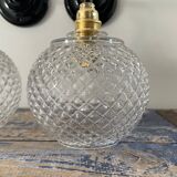 Pair of new electrified ball sconces