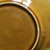 4 antique Sarreguemines earthenware dessert plates