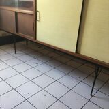 Yellow formica sideboard