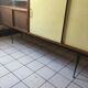 Yellow formica sideboard