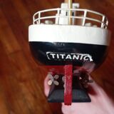 Model of the vintage Titanic ship