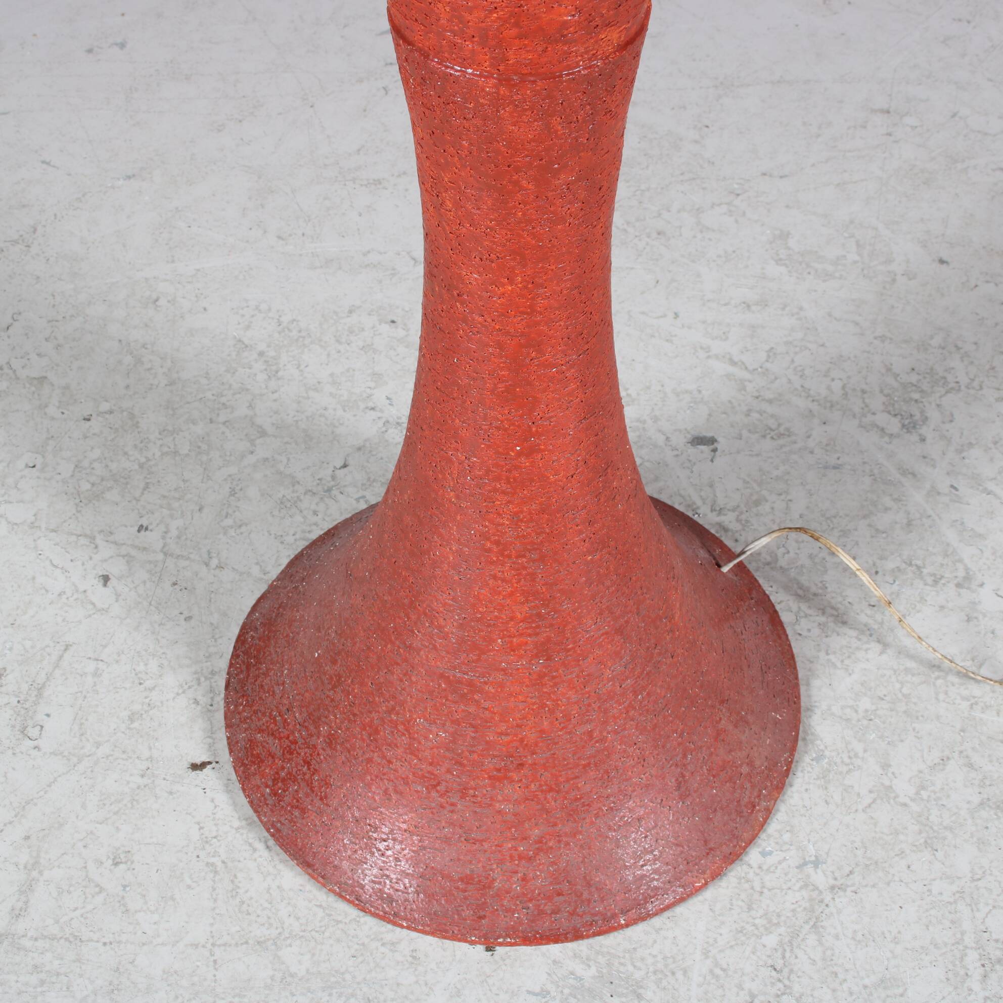 1970s Ceramics floor lamp by Doria Leuchten, Germany