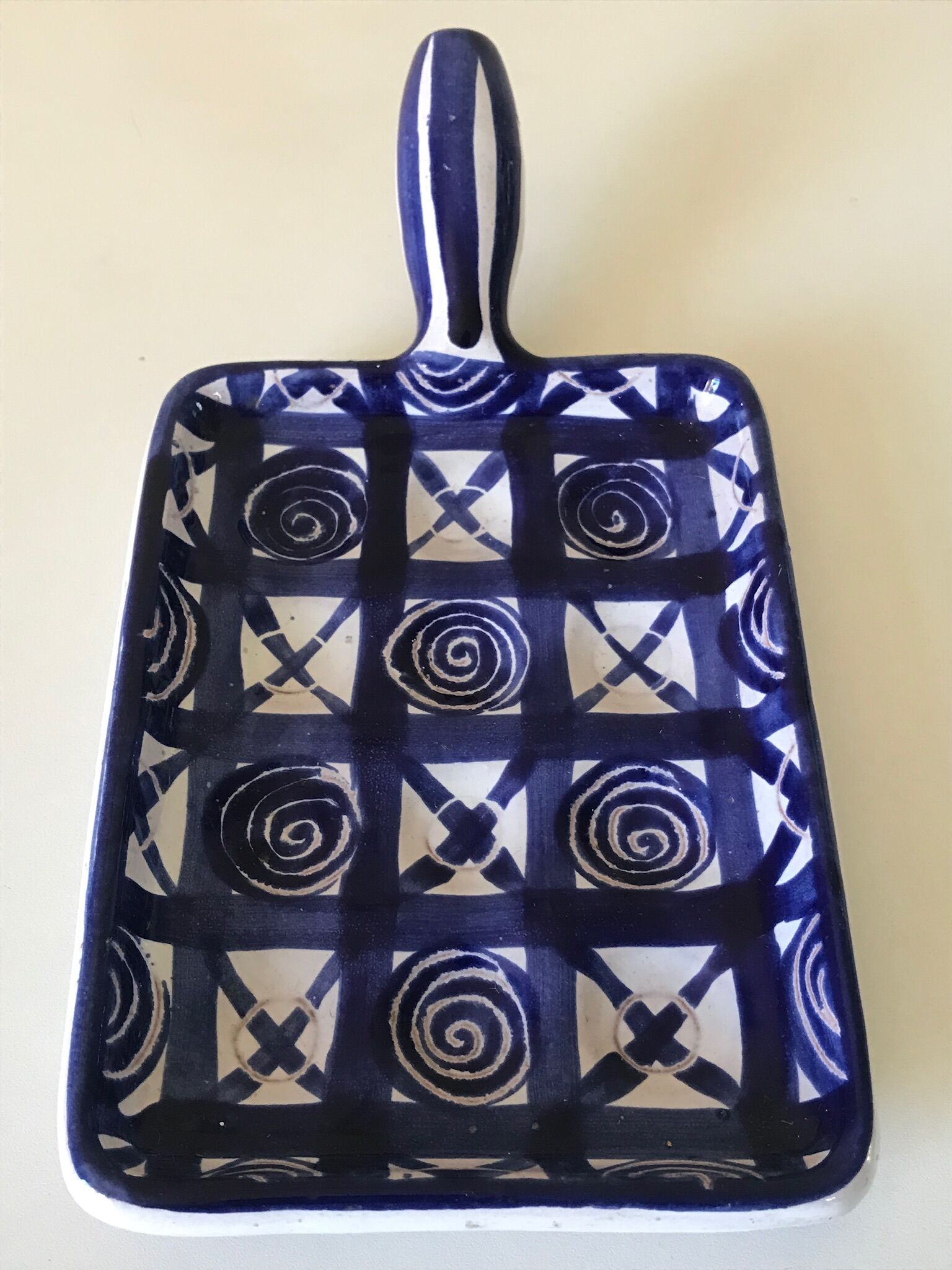 Blue ceramics of  Robert Picault 1960