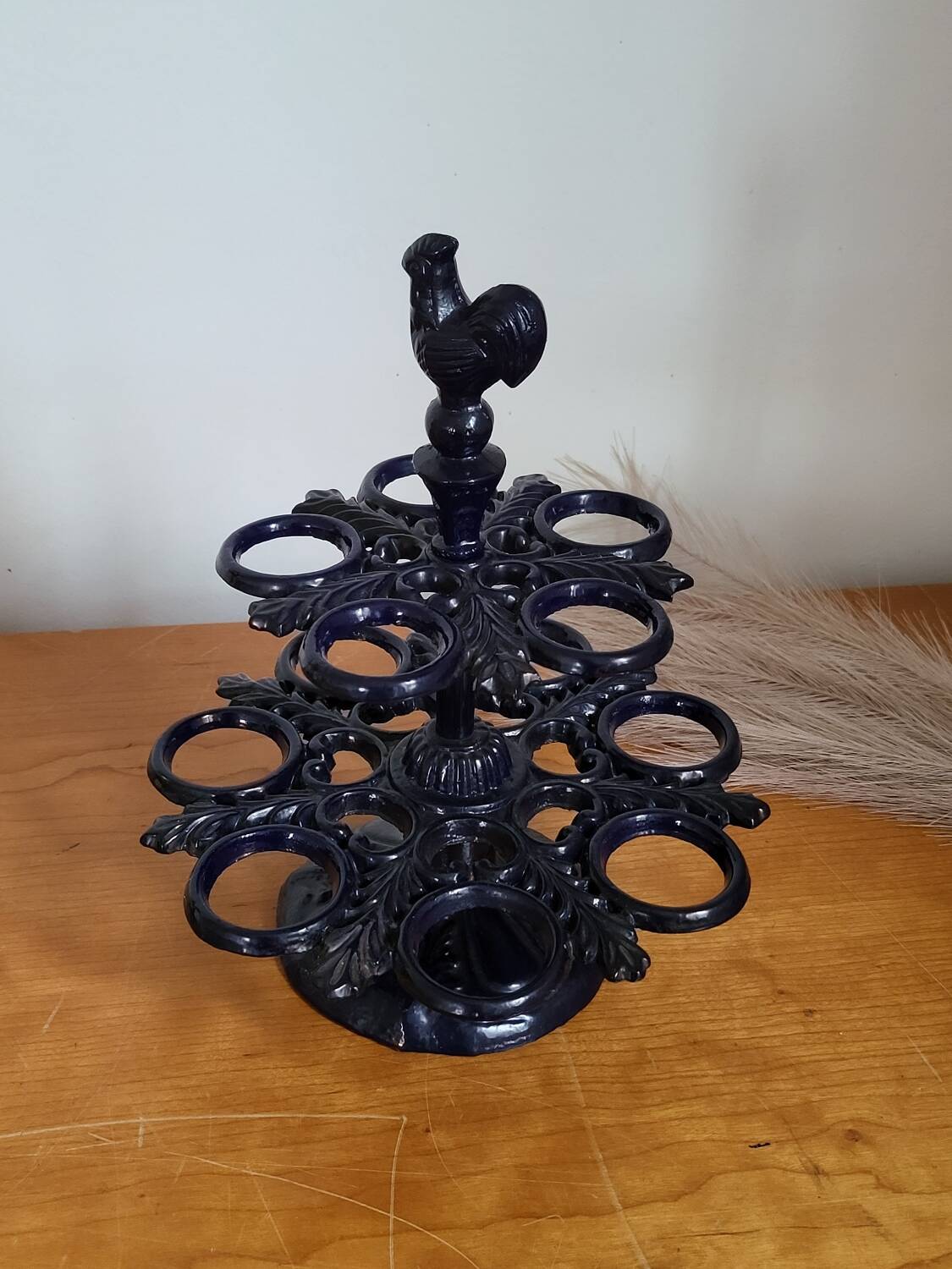 Cast Iron Egg Display