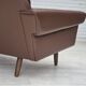 1970s, Danish 2-seater sofa, original brown leather.