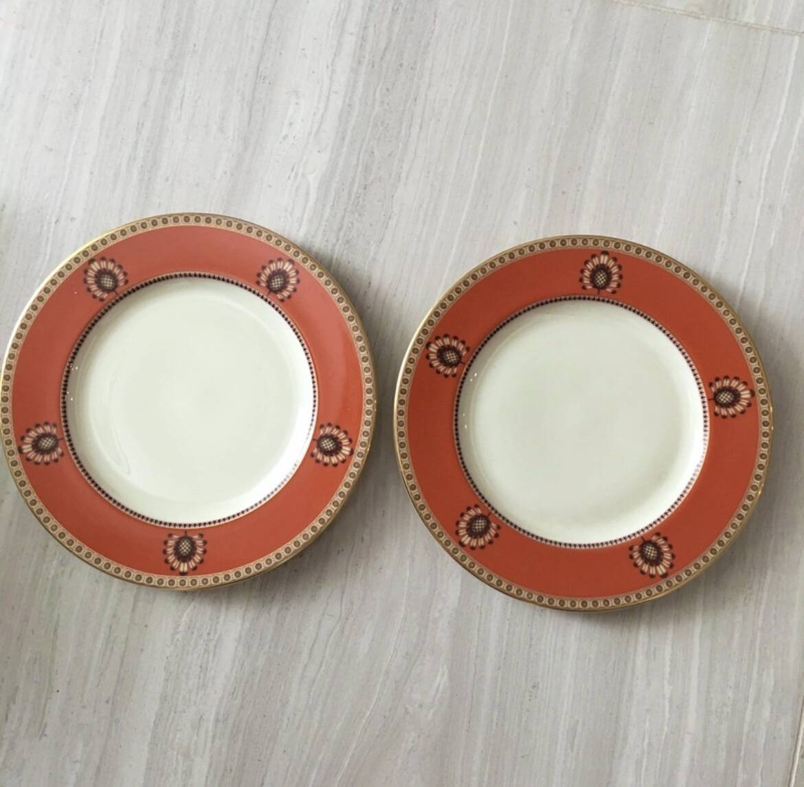 2 New LENOX Dessert/Salad Plates - Khaki