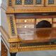 Inlaid antique Italian secretary in Moorish style, circa 1860