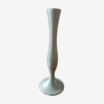 Vase soliflore metal tin damart model registered art