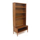 Scandinavian teak bookshelf, Sweden, 1950