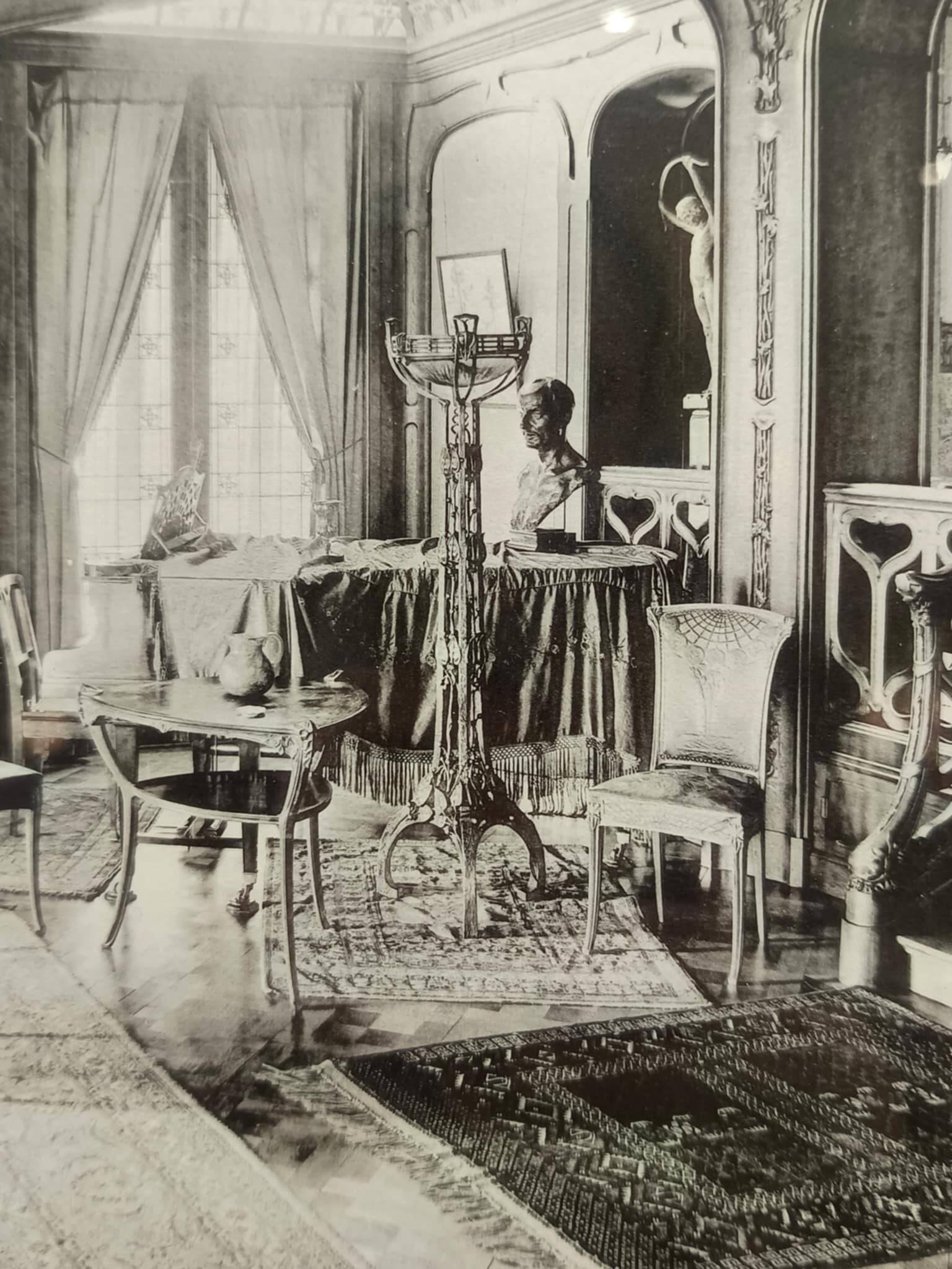 Art Nouveau illustration frames, 1910