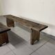 Pair of rustic benches, early 1900s