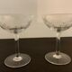 7 cut crystal champagne glasses
