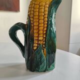 Vallauris pitcher of corn cobs 1960