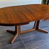 Vintage extendable table Baumann 1970s