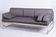Bauhaus Sofa in Chrome and Fabric from Robert Slezak, Czech, 1930s