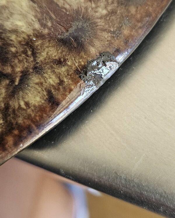 7 assiettes à huitres, vintage Vallauris Marius Giuge.