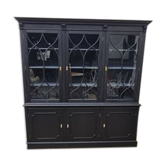 Furniture two body patina black industrial library