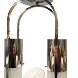 Murano Glass Chain Chandelier in Metal by Aldo Nason for Mazzega