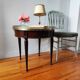 Table bouillotte, milieu XXème