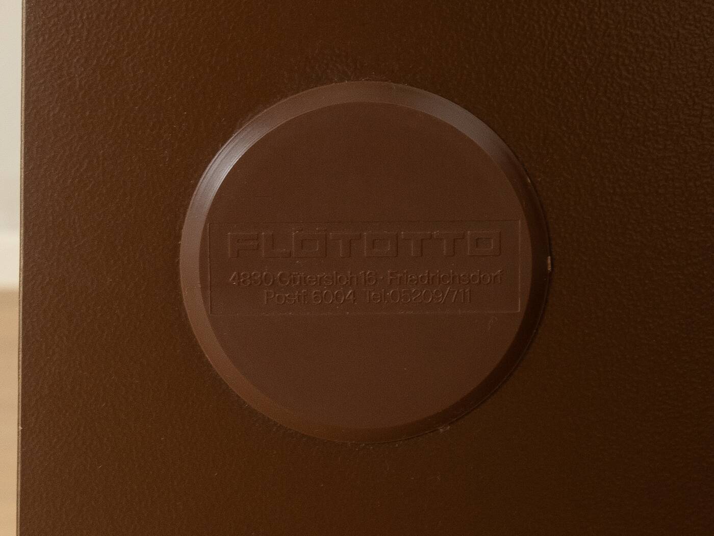 Three-piece modular profile system by Flötotto, 1970s