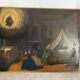 Ex-voto on wood, 20th century