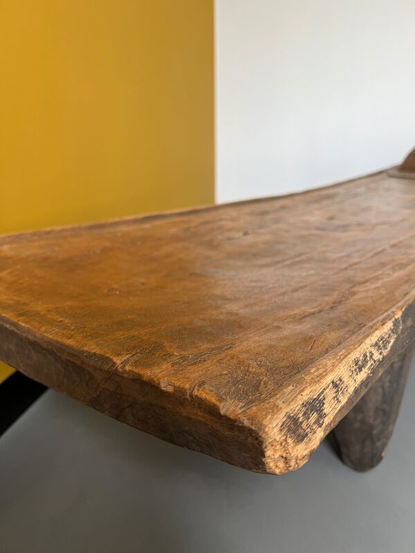 Banc, lit Senoufo africain, Côte d'Ivoire, années 50