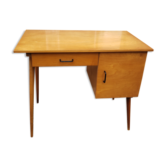 Bureau vintage pied compas Baumann