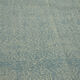 Hand-knotted persian antique 1970s 272 cm x 364 cm blue wool carpet