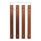 Vintage hardwood coat rack, minimalist mid-century coat rack.