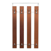 Vintage hardwood coat rack, minimalist mid-century coat rack.