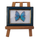 TABLEAU "PAPILLON BLEU ENCADRE"