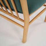 Beech armchair, Danish design, 1970s, designer: Erik Ole Jørgensen, manufacture: Tarm Stole & Møbelf