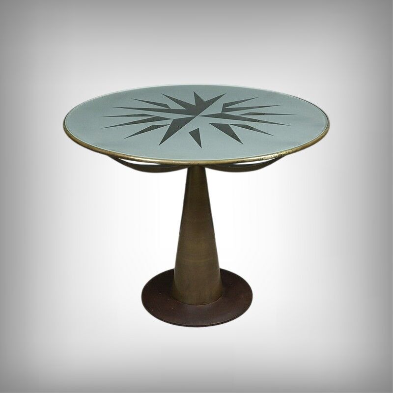 Astrolabe Table by Oscar Tusquets, Aleph Collection, Driade Edition – 1988